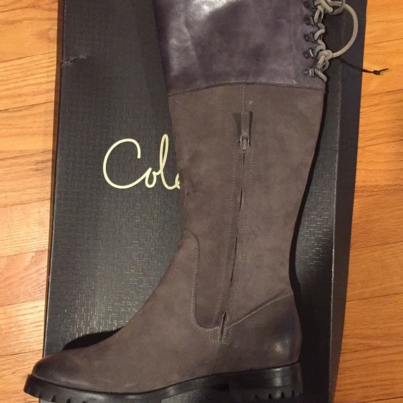 Cole Haan Nike Air Waterproof Knee High Boot - Picture 4 of 6